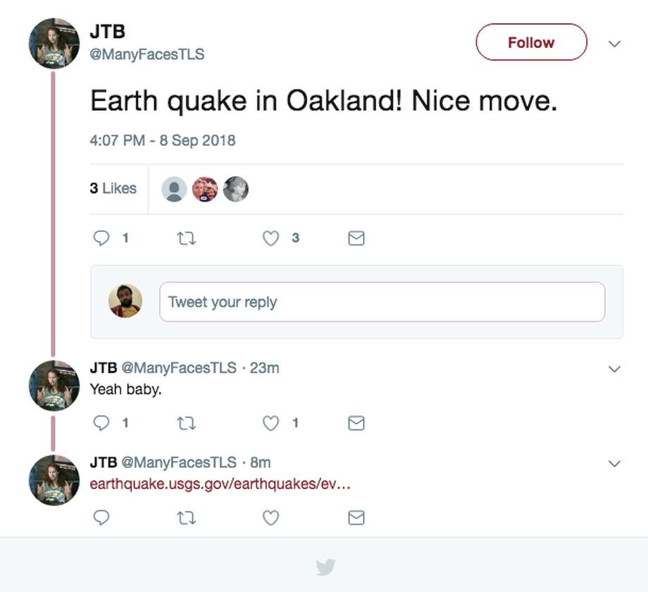 oakland residents react to "baby earthquake" that jolted part of