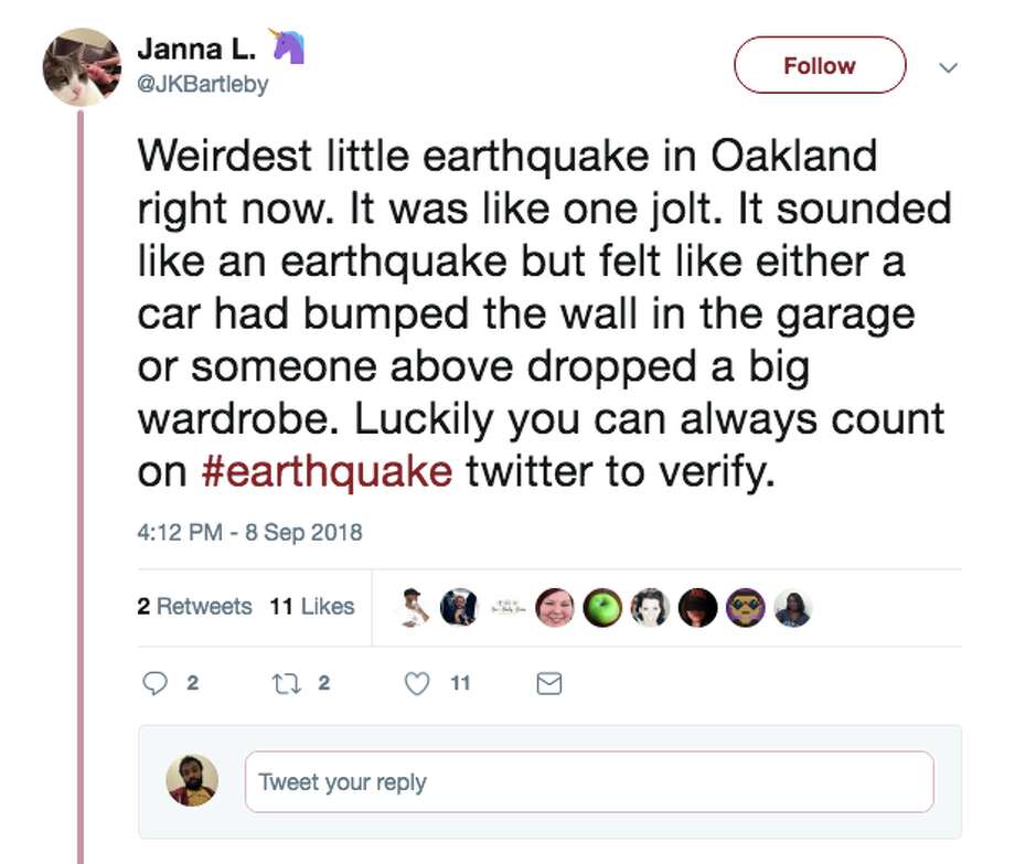 oakland residents react to "baby earthquake" that jolted part of