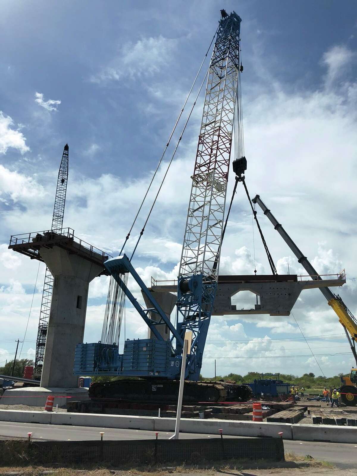 Photos Billion Dollar Harbor Bridge Begins Taking Shape In Corpus Christi