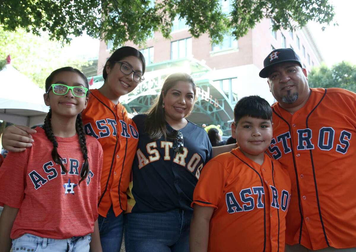 Astros Fans Party At Minute Maid Park For Game 1 Of The ALCS