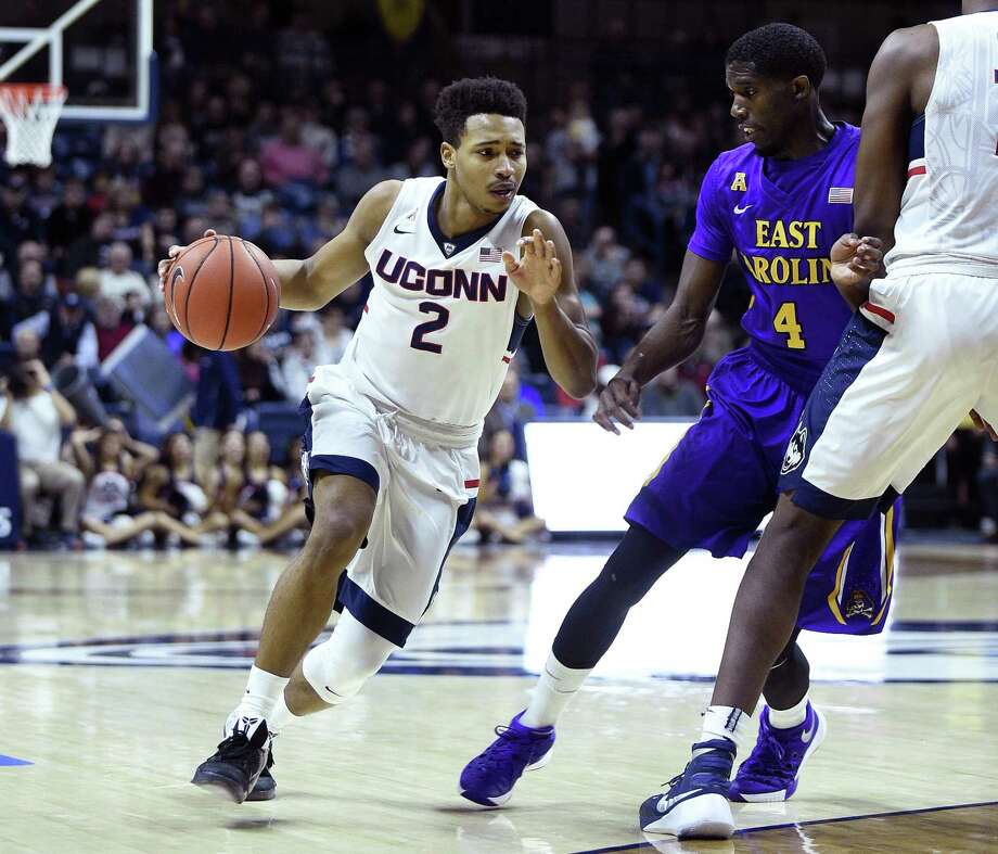 uconn preview: jalen adams" mission is to lead