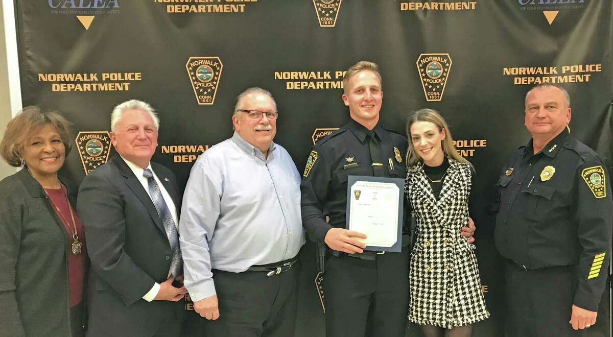 Norwalk Police Commission Recognizes Officers And Civilians Promotes Two