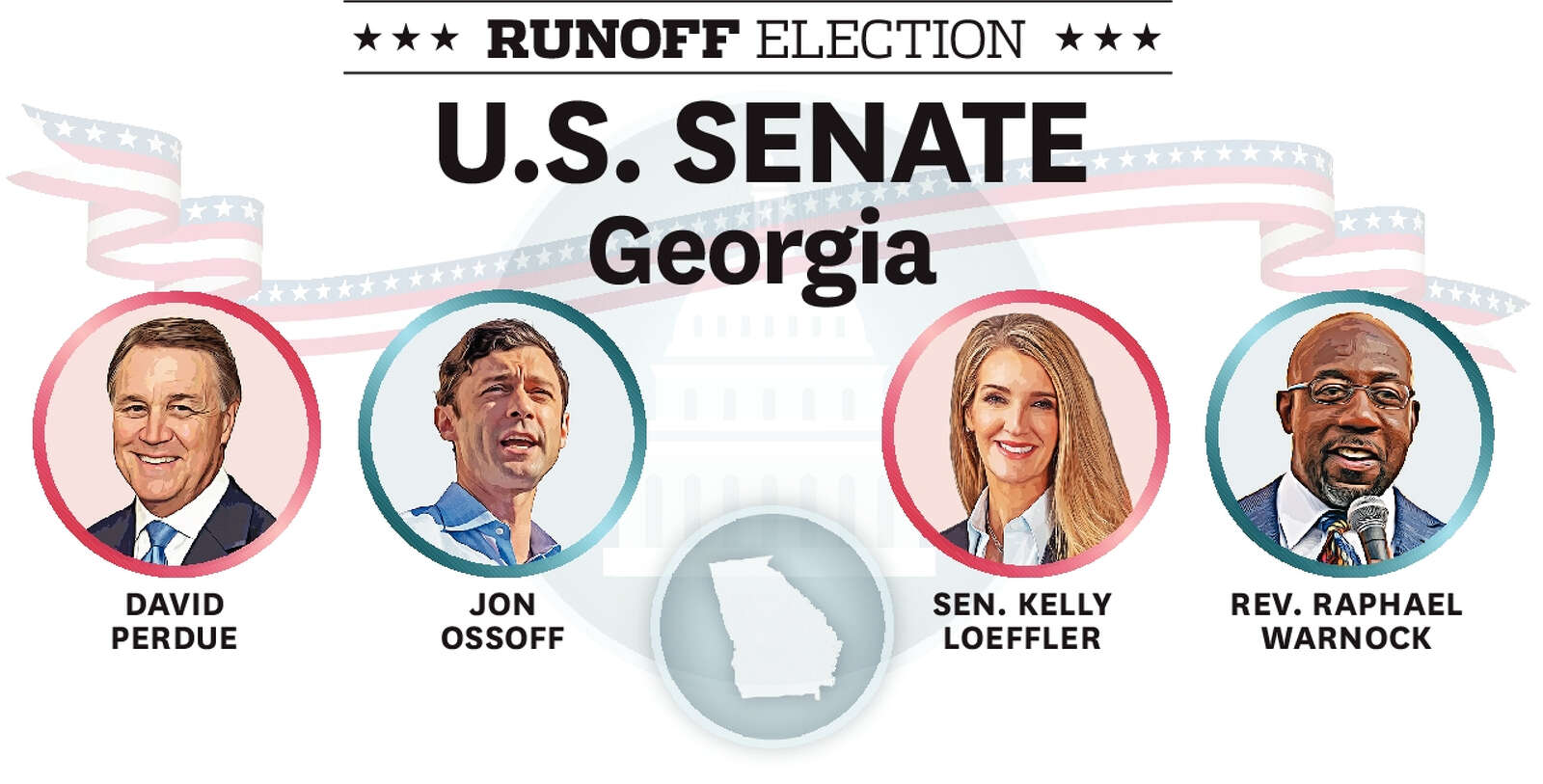 Senate runoff election results Live coverage by county