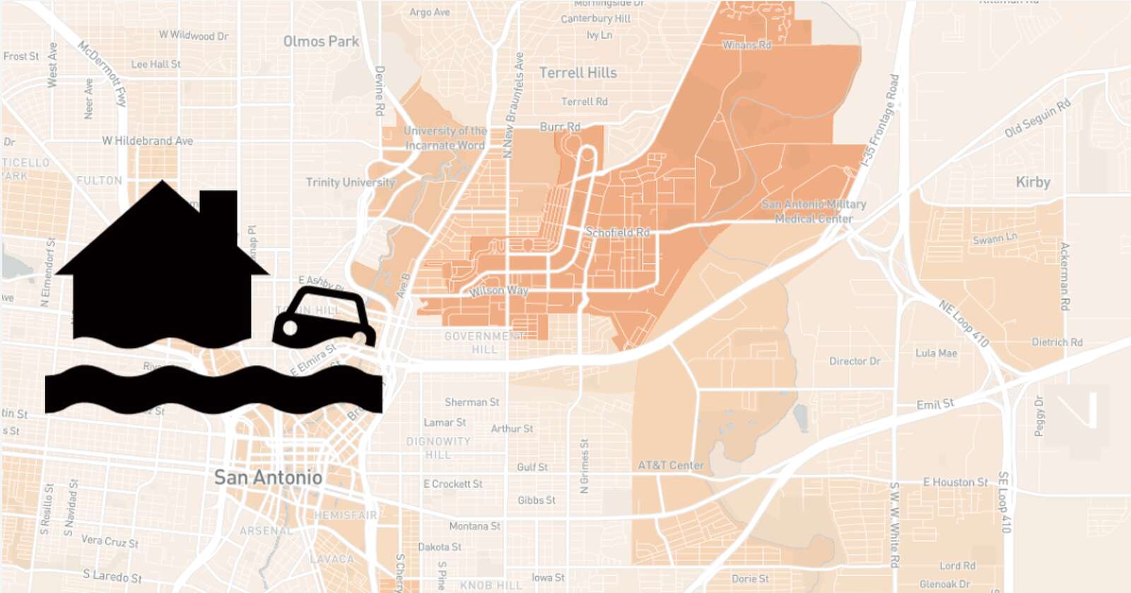 San Antonio Flooding Map San Antonio Flood Map & Tracker