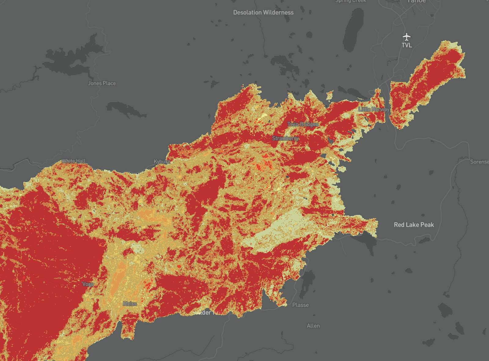 California wildfires have been large, but fire severity matters too