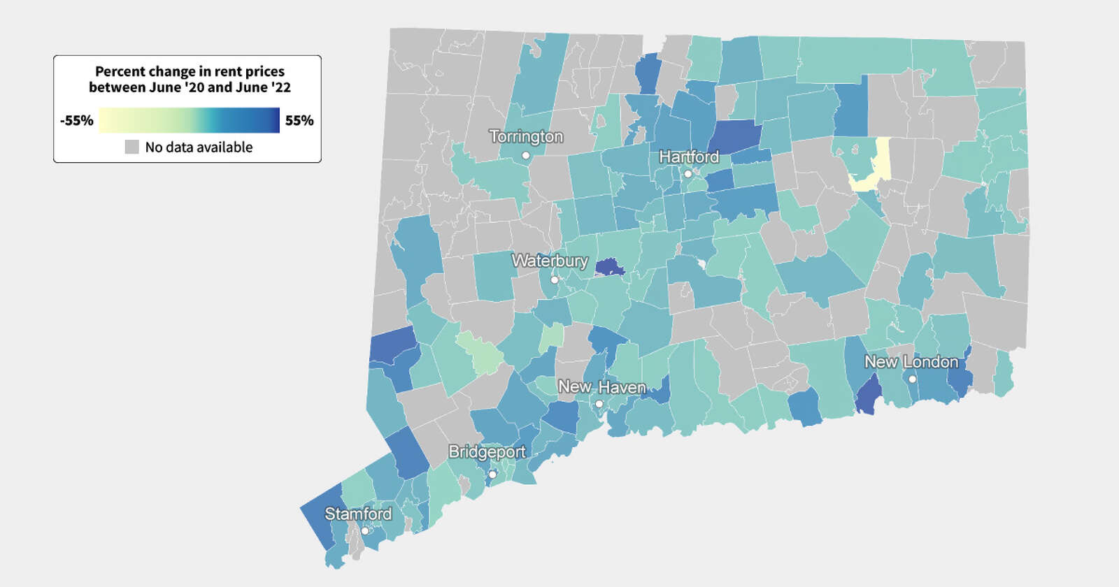 Renting in CT How the cost of rent changed during COVID
