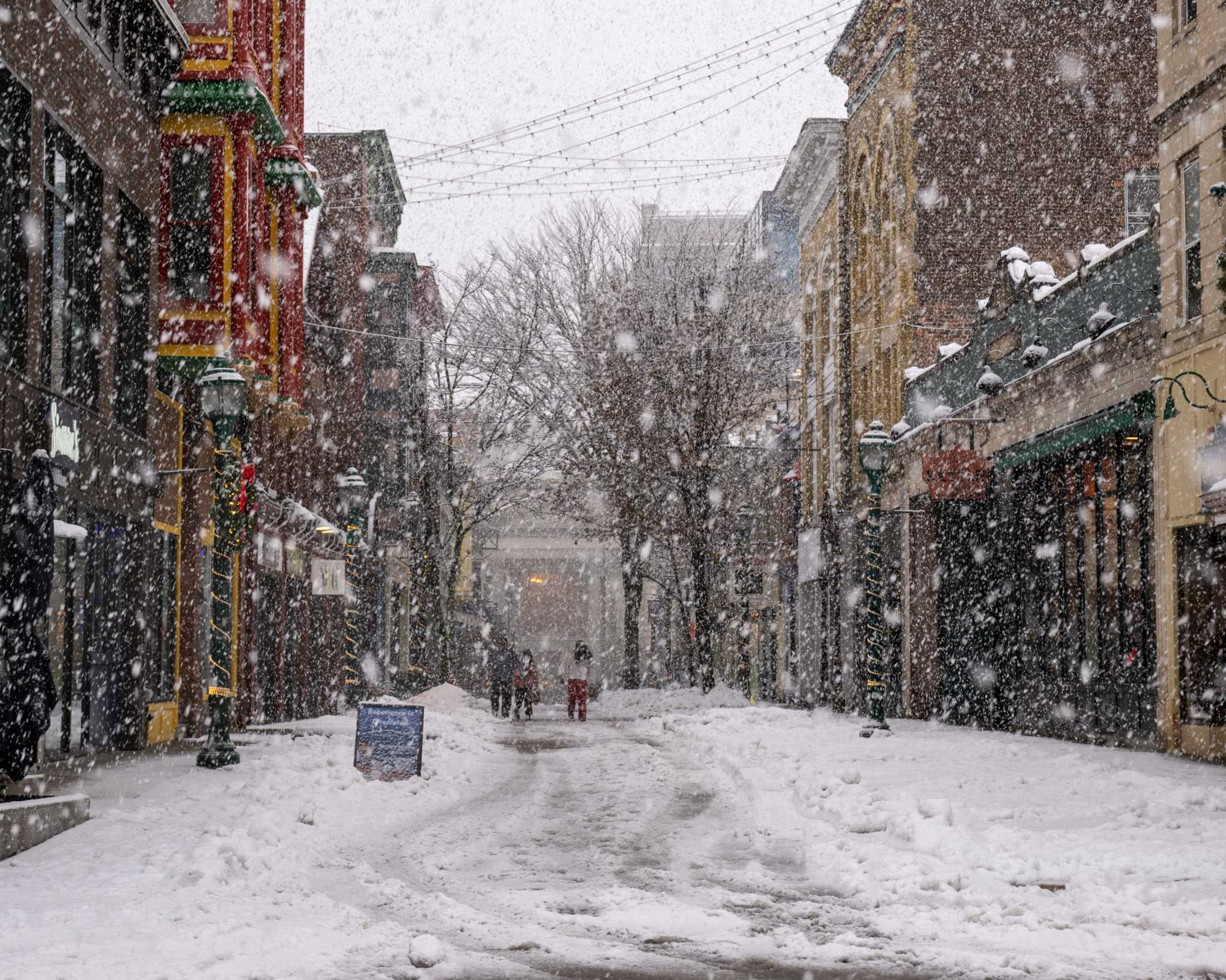 Tracking how much it's snowed in Albany