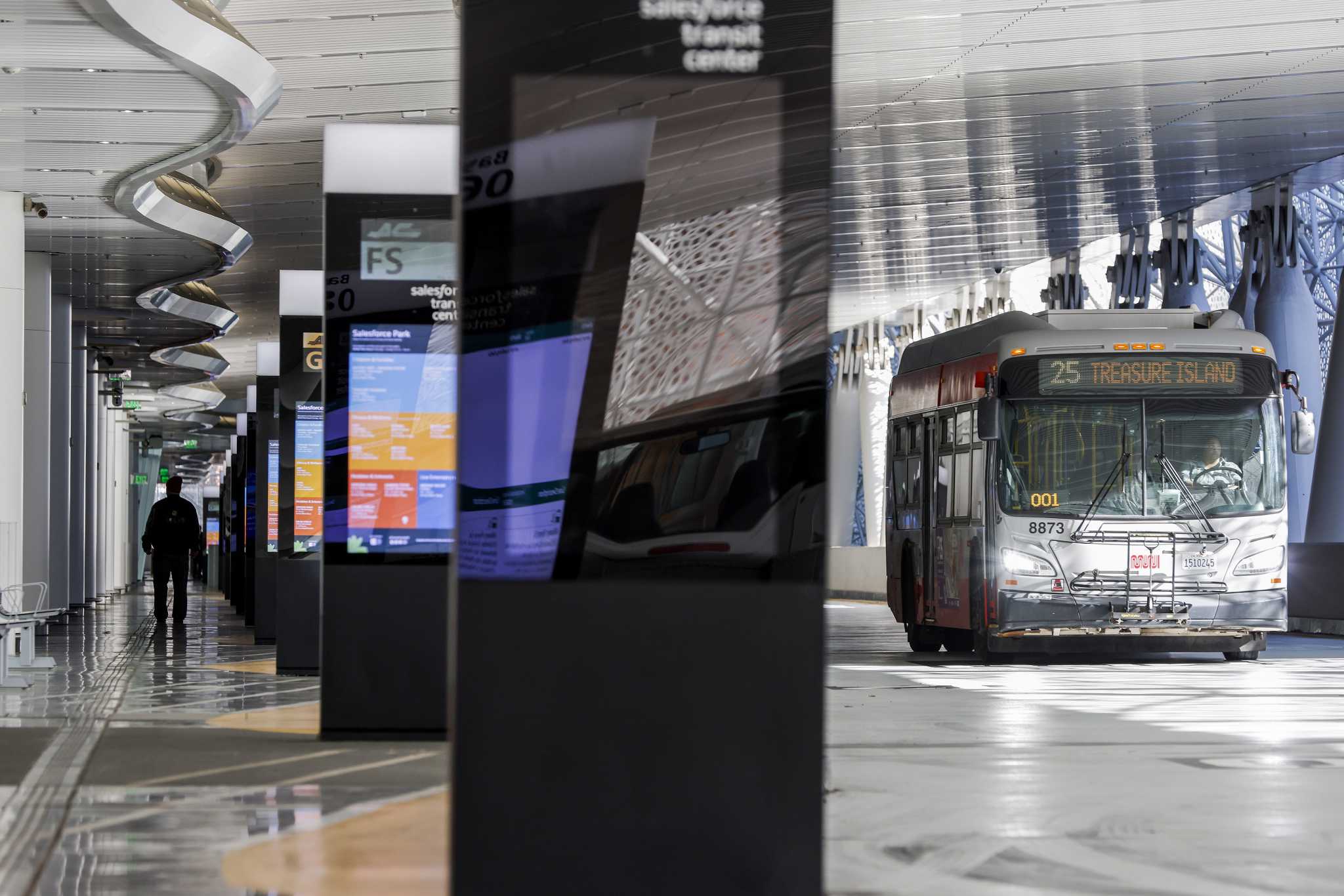 S.F.'s empty $2.2B transit center echoes city’s declining downtown