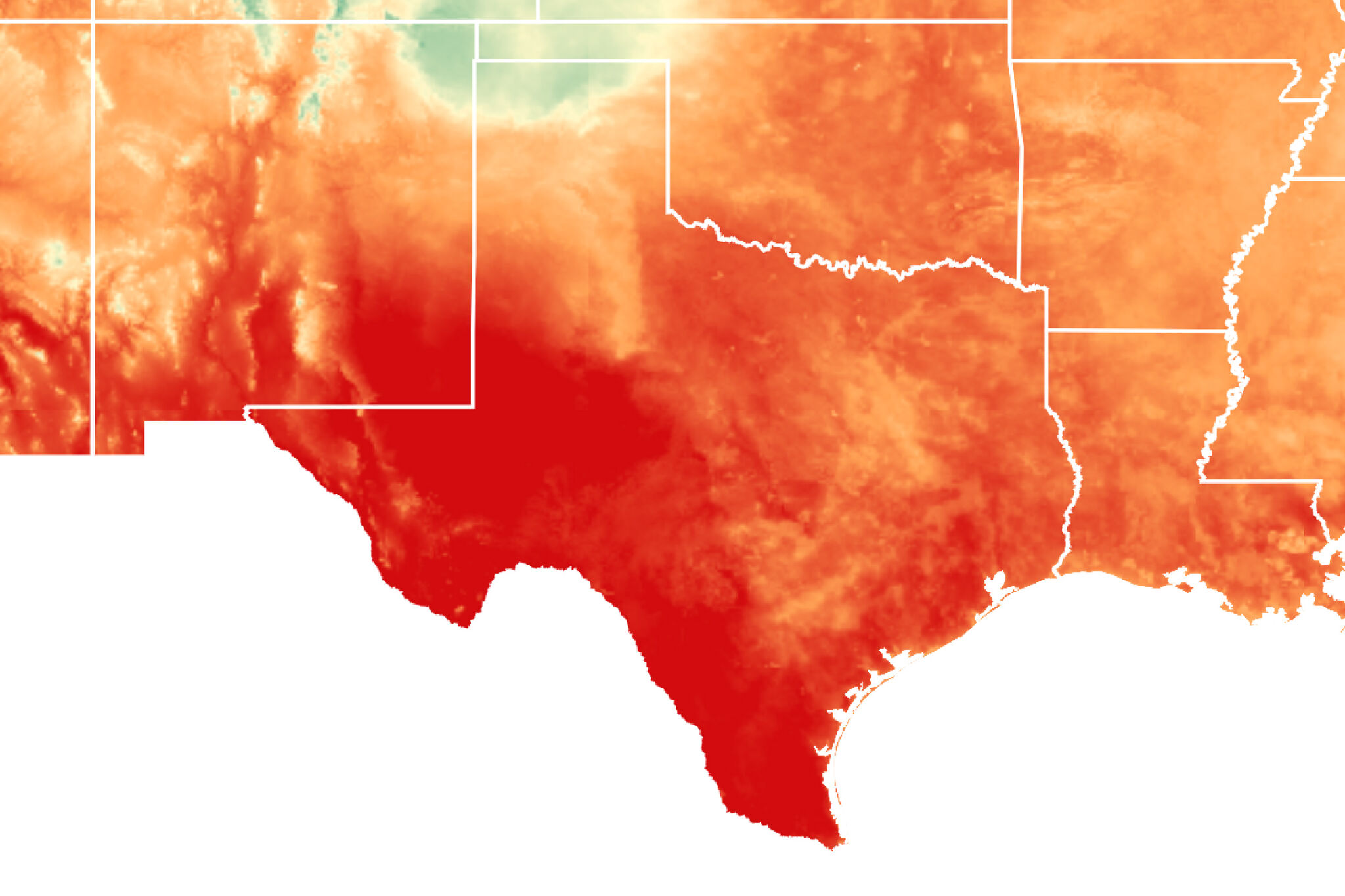 Track extreme heat and cold temperatures in Texas