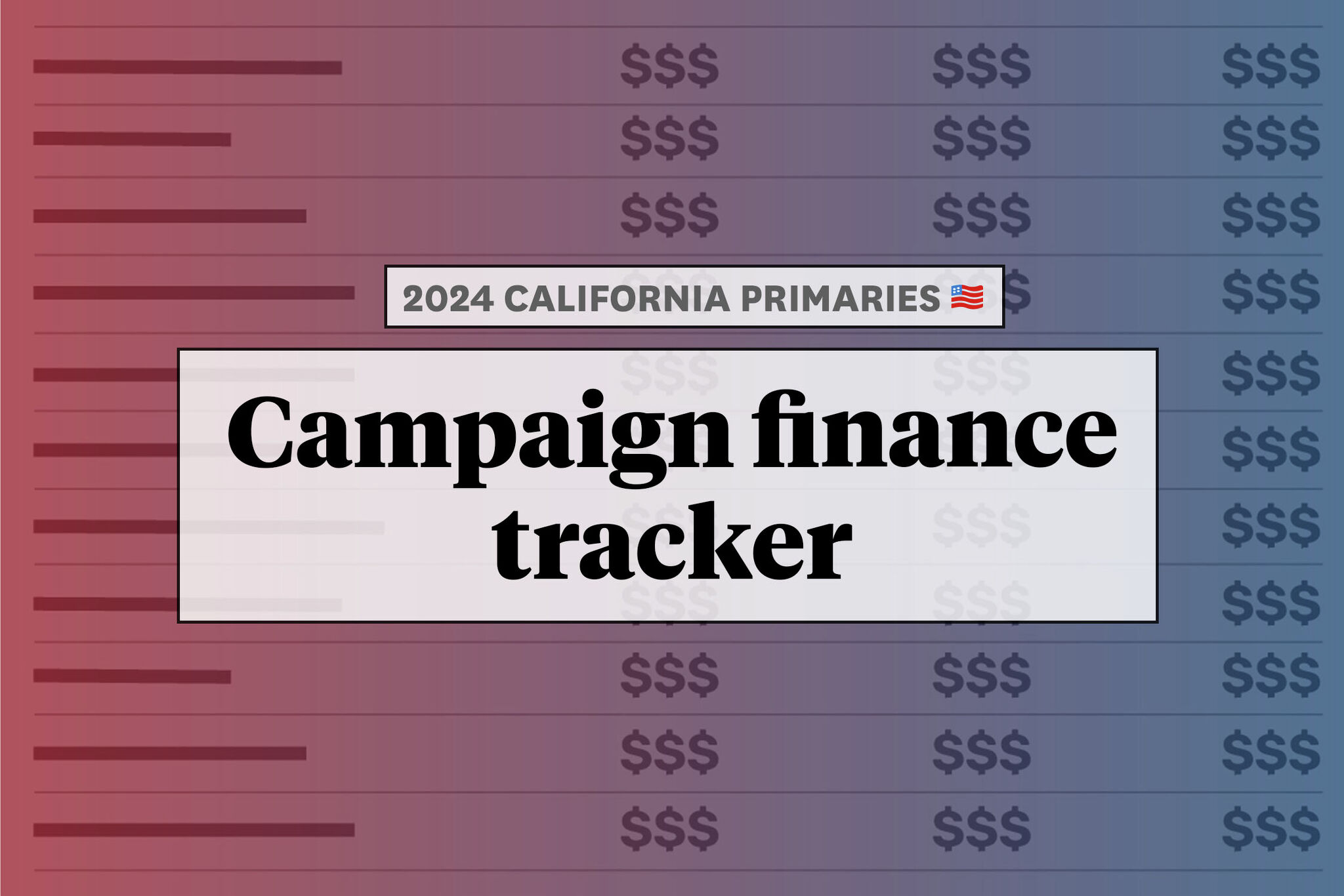 California election 2024 Which candidates have raised most money?