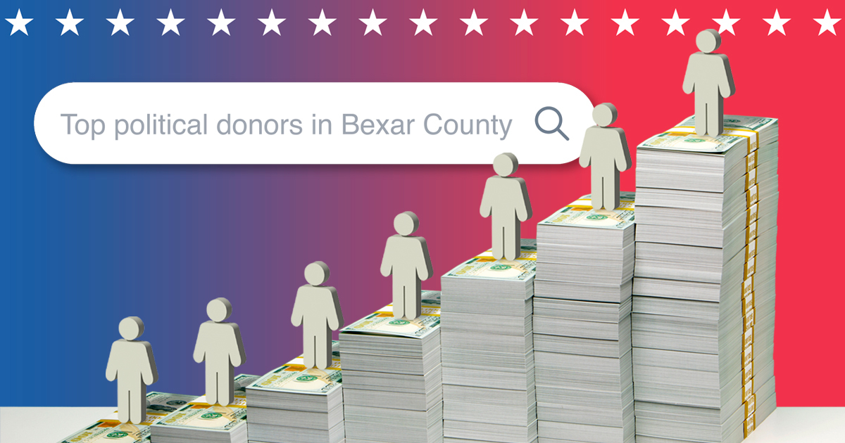 These are the top Bexar County donors in the 2024 election cycle