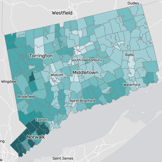 Zillow and Redfin data reveals CT home prices in every city and ZIP code