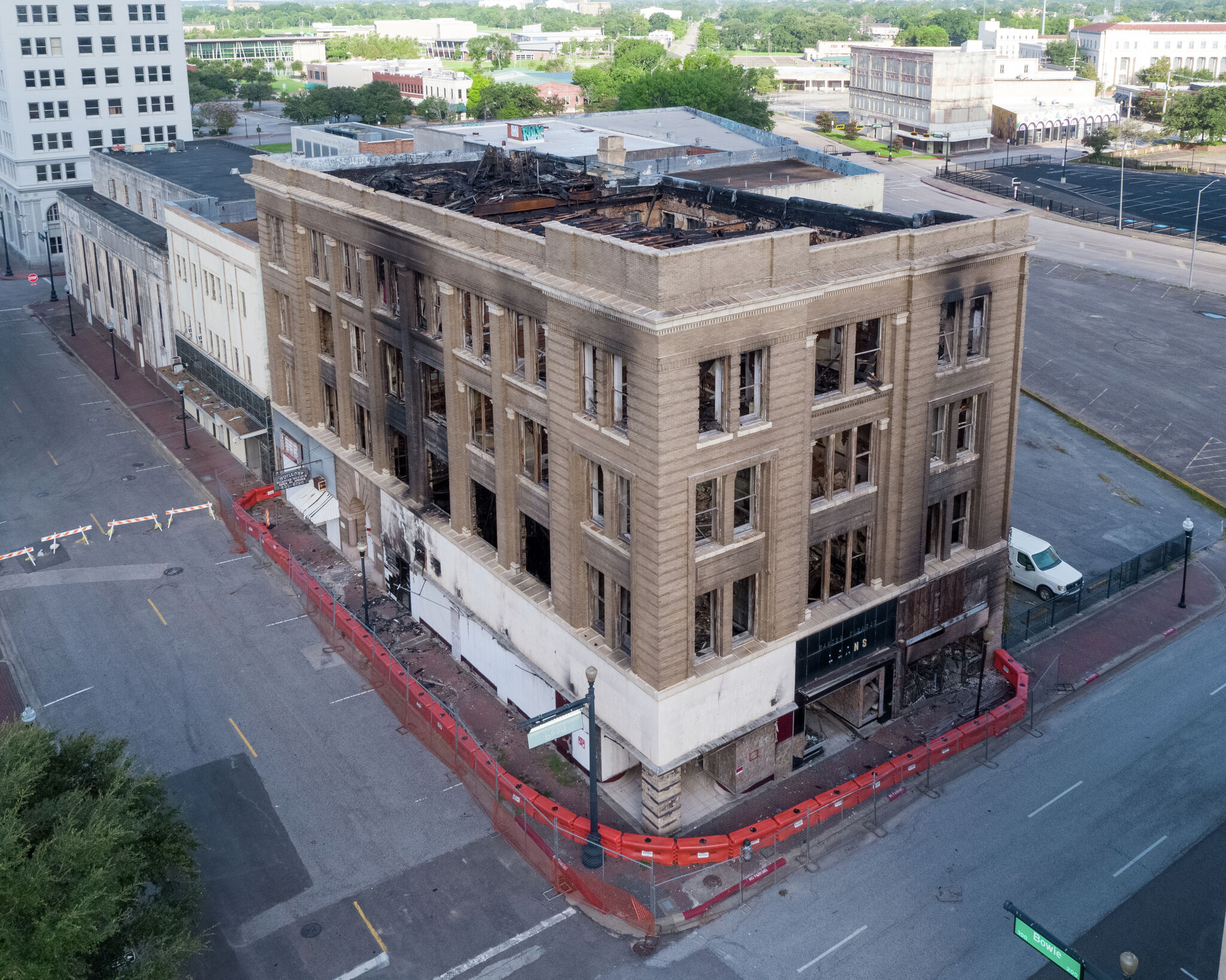 Beaumont's Gilbert Building fire timeline