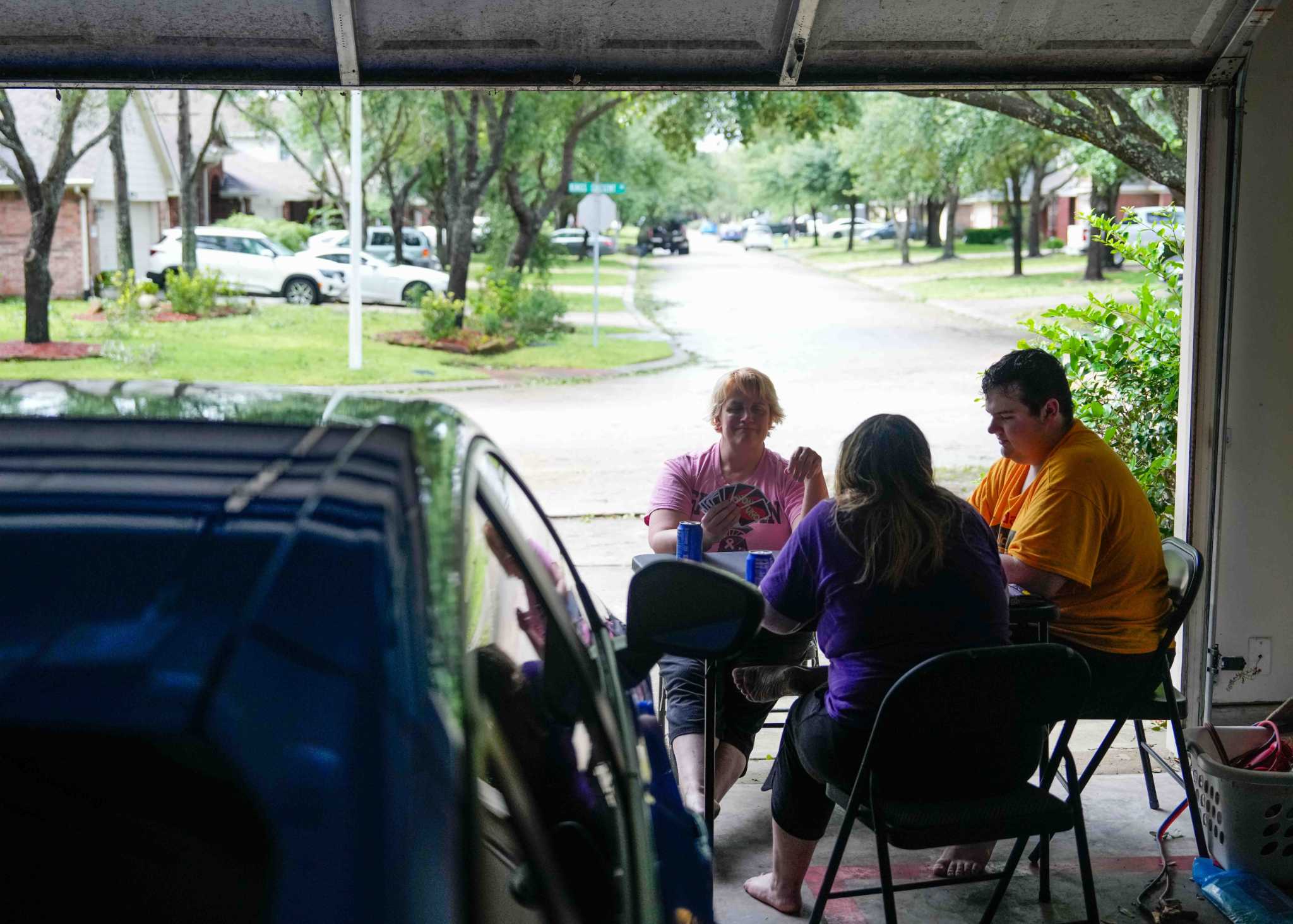 Houston residents share stories as they pick up the pieces after Beryl
