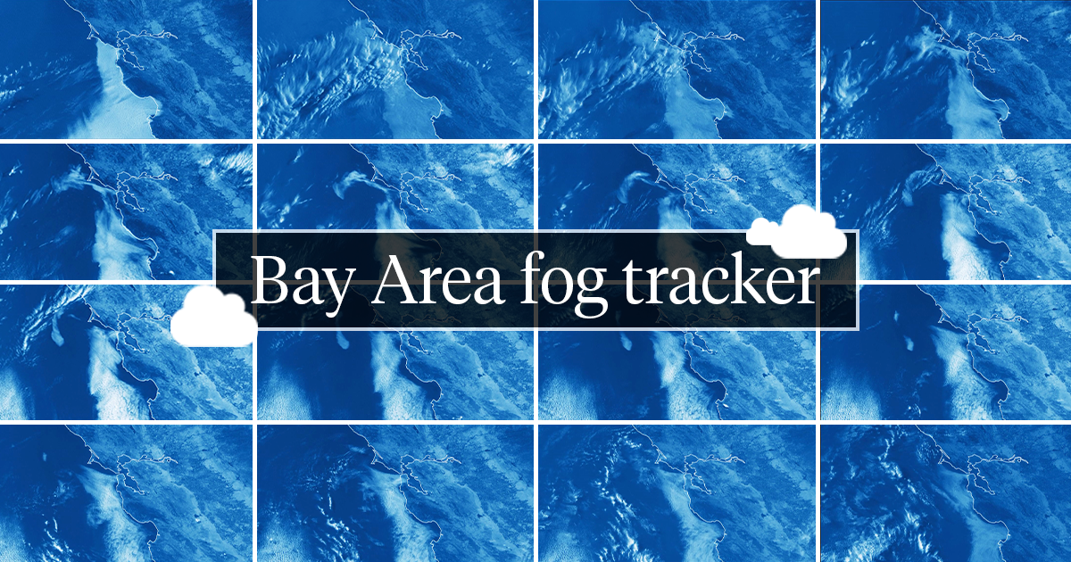 Fog Tracker San Francisco, Bay Area weather and visibility map