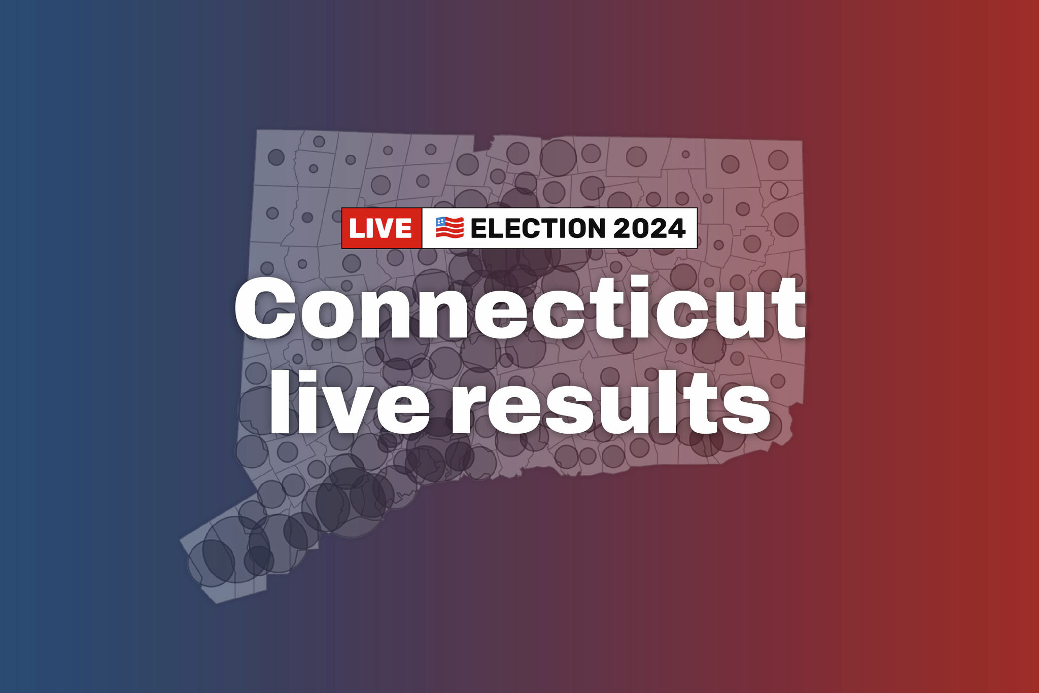 Connecticut election results and live maps 2024