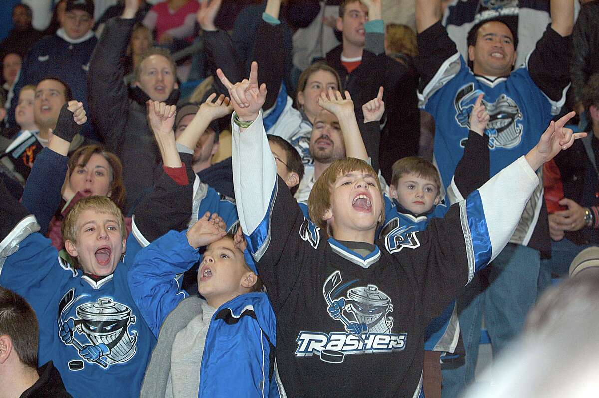 Unforgettable Night at the @danburyarena as the @danburyhattricks hosted  Alumni Night ! Jimmy & AJ Galante along with former Trasher…