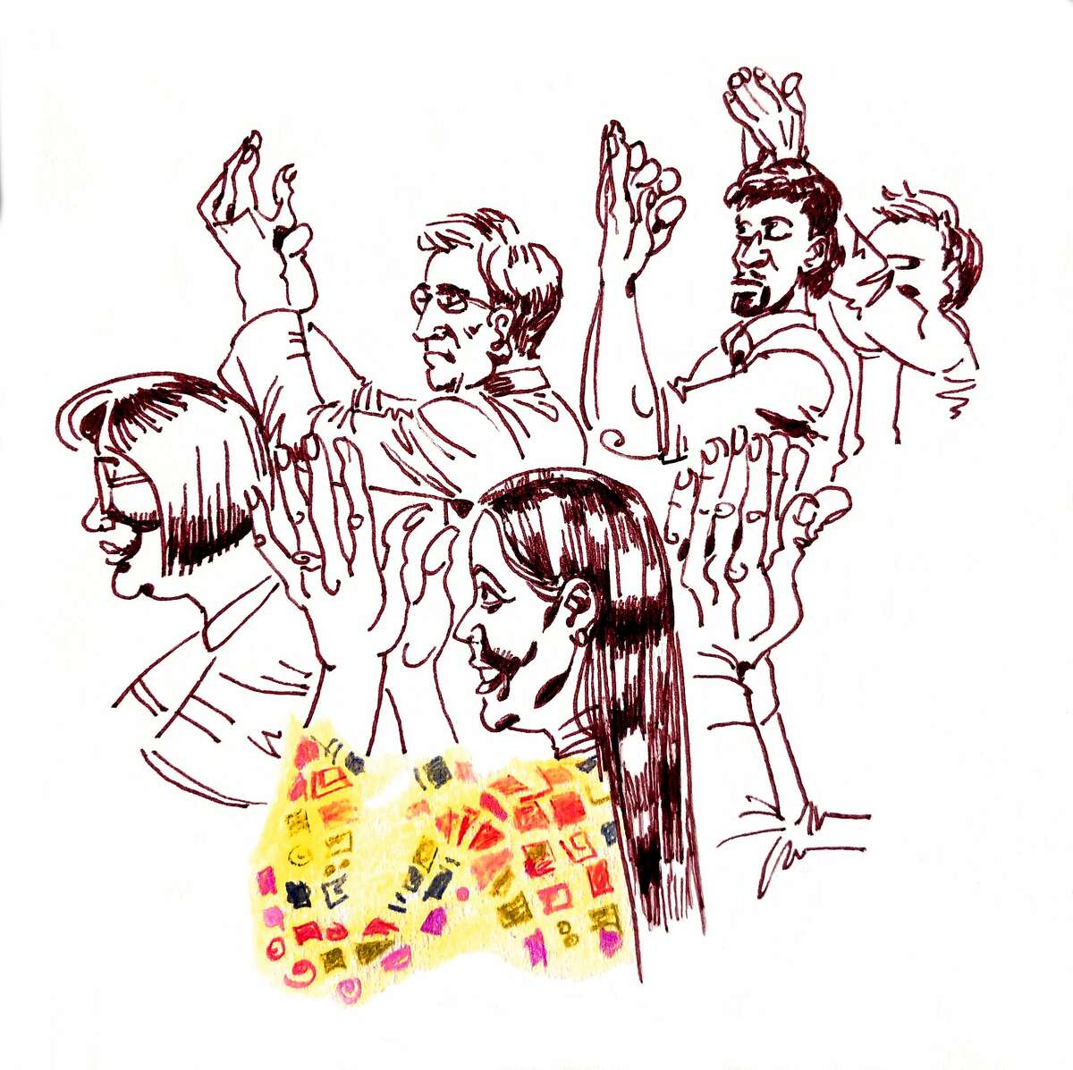 McCalman Observed illustrations of Creativity Explored SOMArts