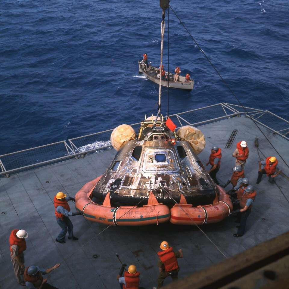 Apollo Recovery Ships
