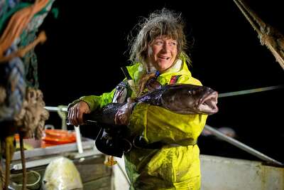 Joleen shows off a big catch