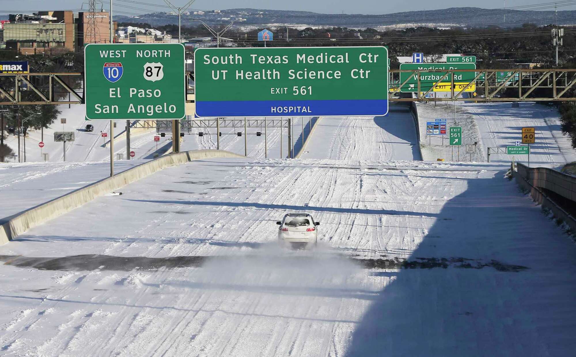 Snow days are rare in San Antonio. Here's a look back in photos.