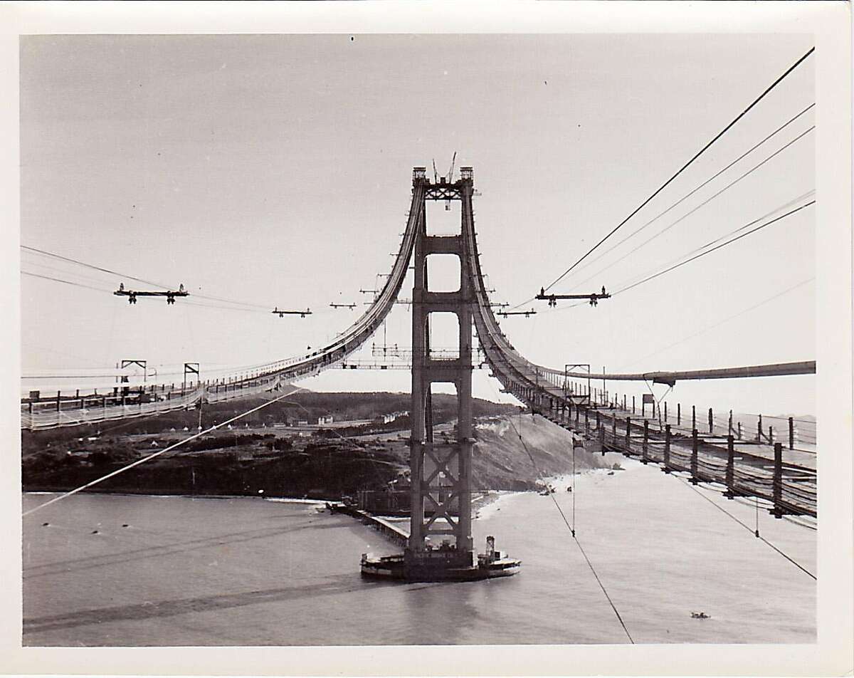 See Stunning 1936 Photos From The Golden Gate Bridge's Construction