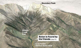 A map shows where Bolen was found.