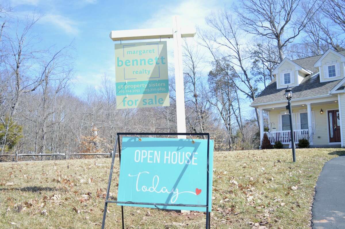 Inside a Connecticut open house