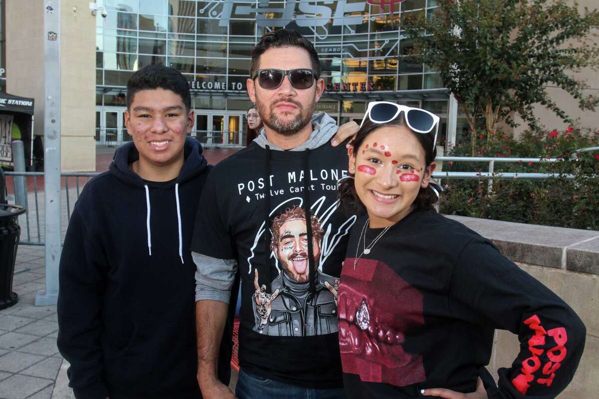 Post Malone Houston concert Photos from his Toyota Center show