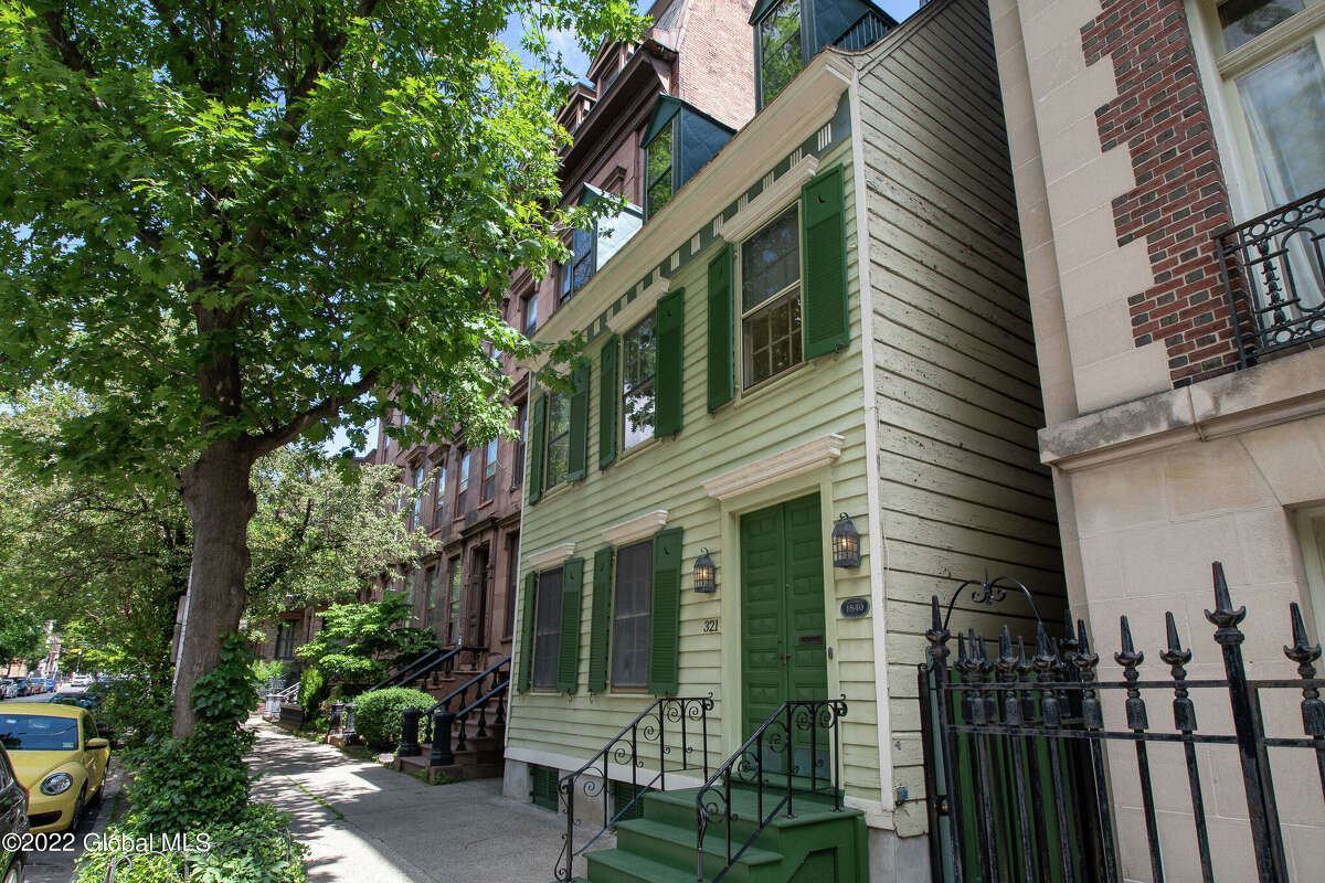 Can you guess the price of this historic house in Albany's Center Square?