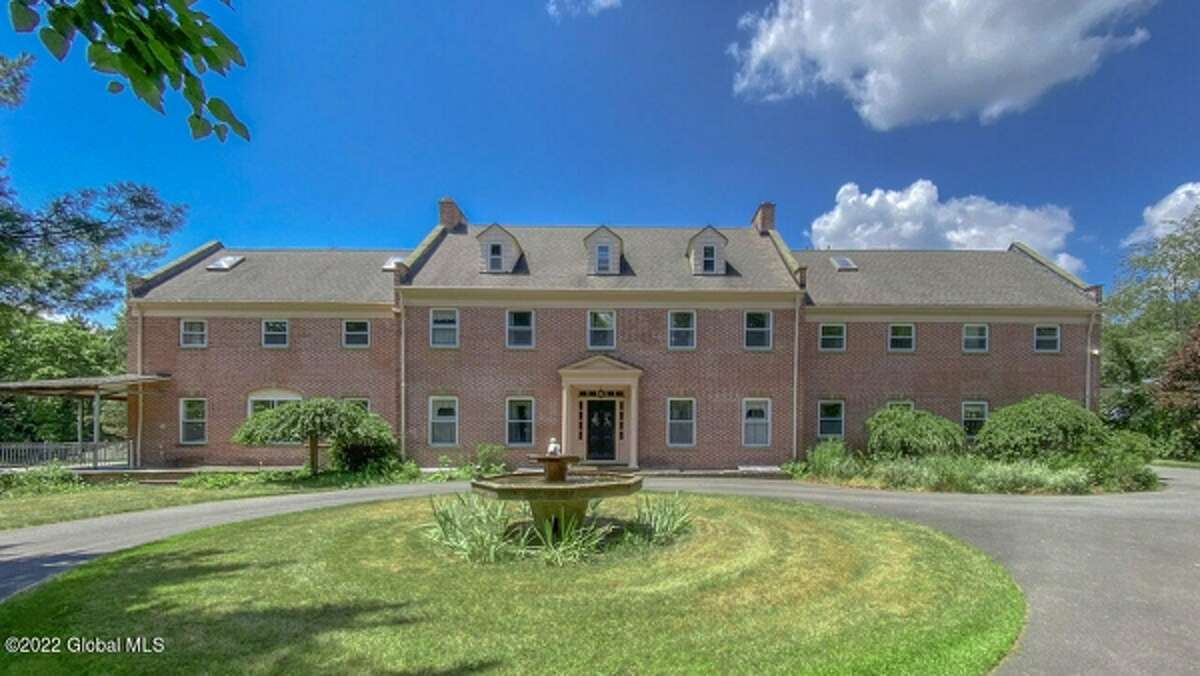 Can you guess the price of this private, hilltop estate in the Troy?