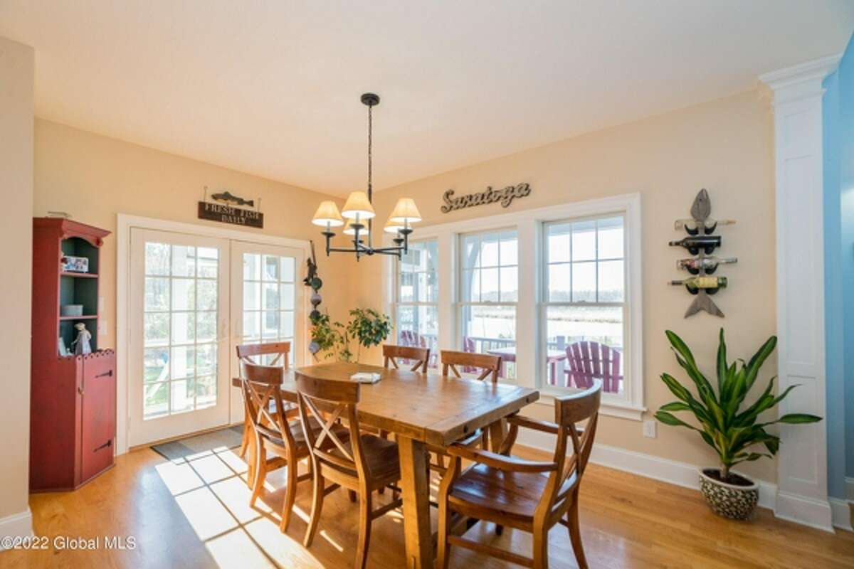 Can you guess the price of this custom, waterfront home in Saratoga?