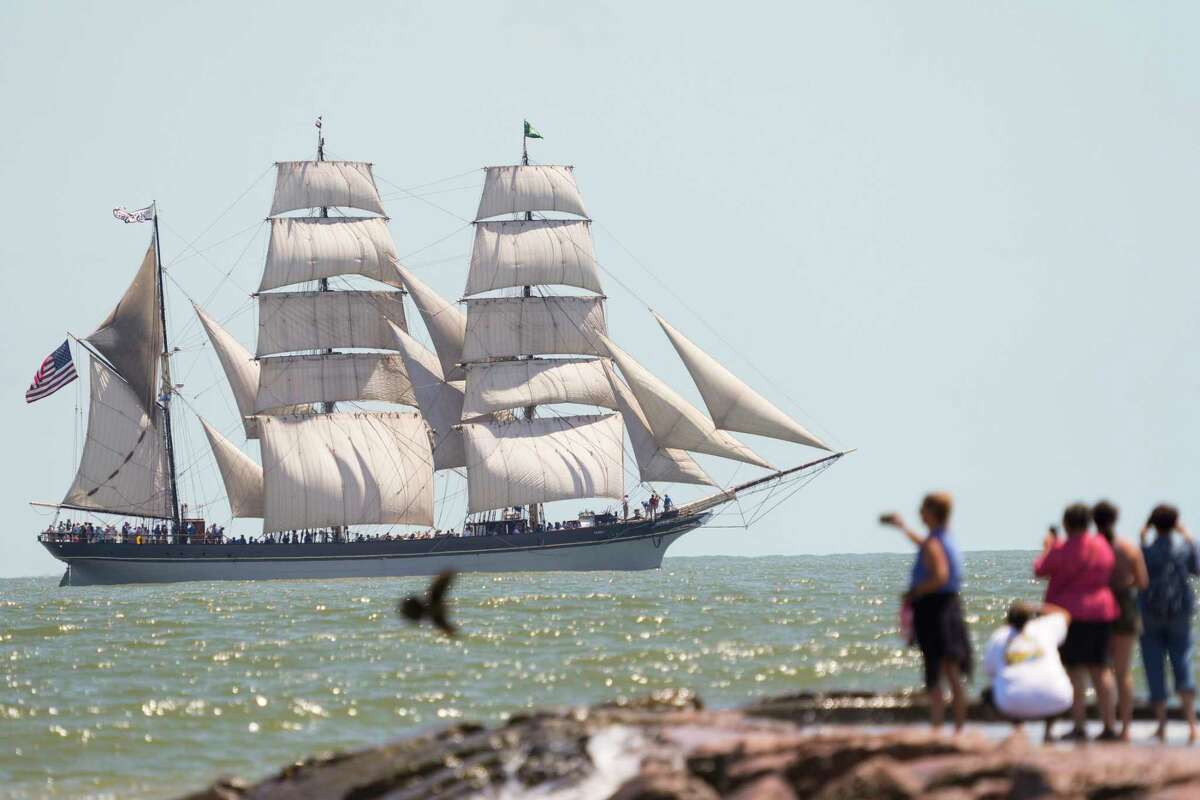 Tall Ships Galveston Festival kicks off with the Parade of Sail