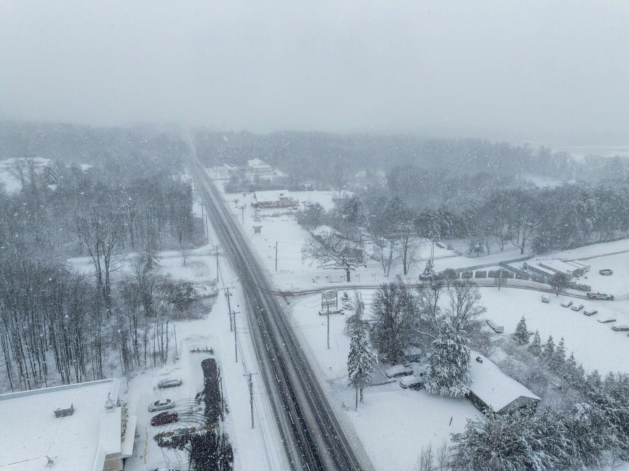 Photos Connecticut's first snowstorm of 2024