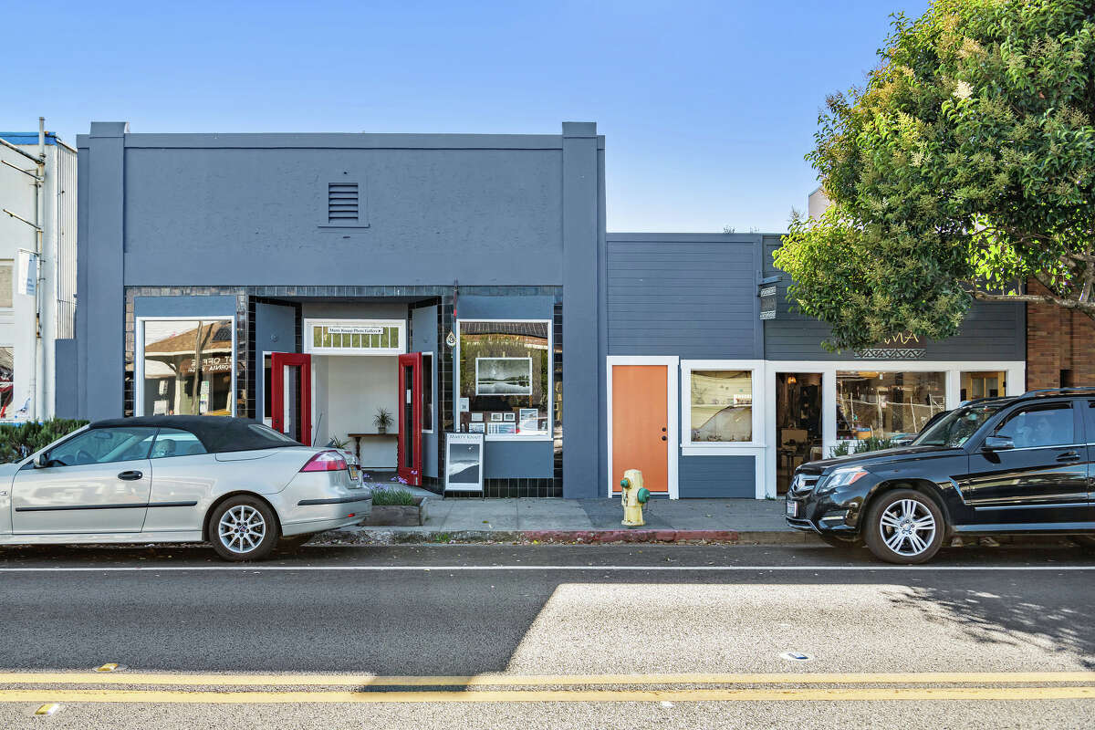 This home in the heart of a popular Marin County tourist town included
