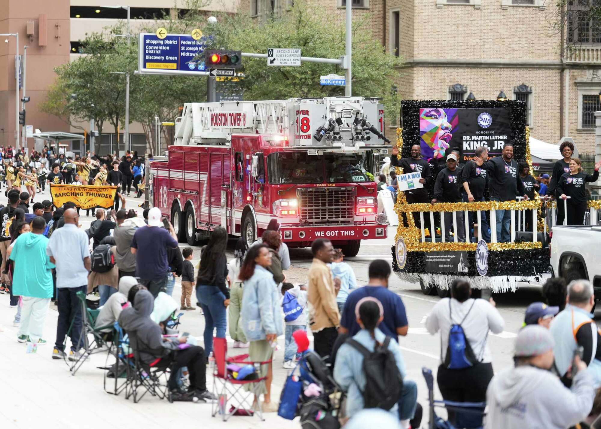 Houston celebrates belated MLK day with 46th annual parade