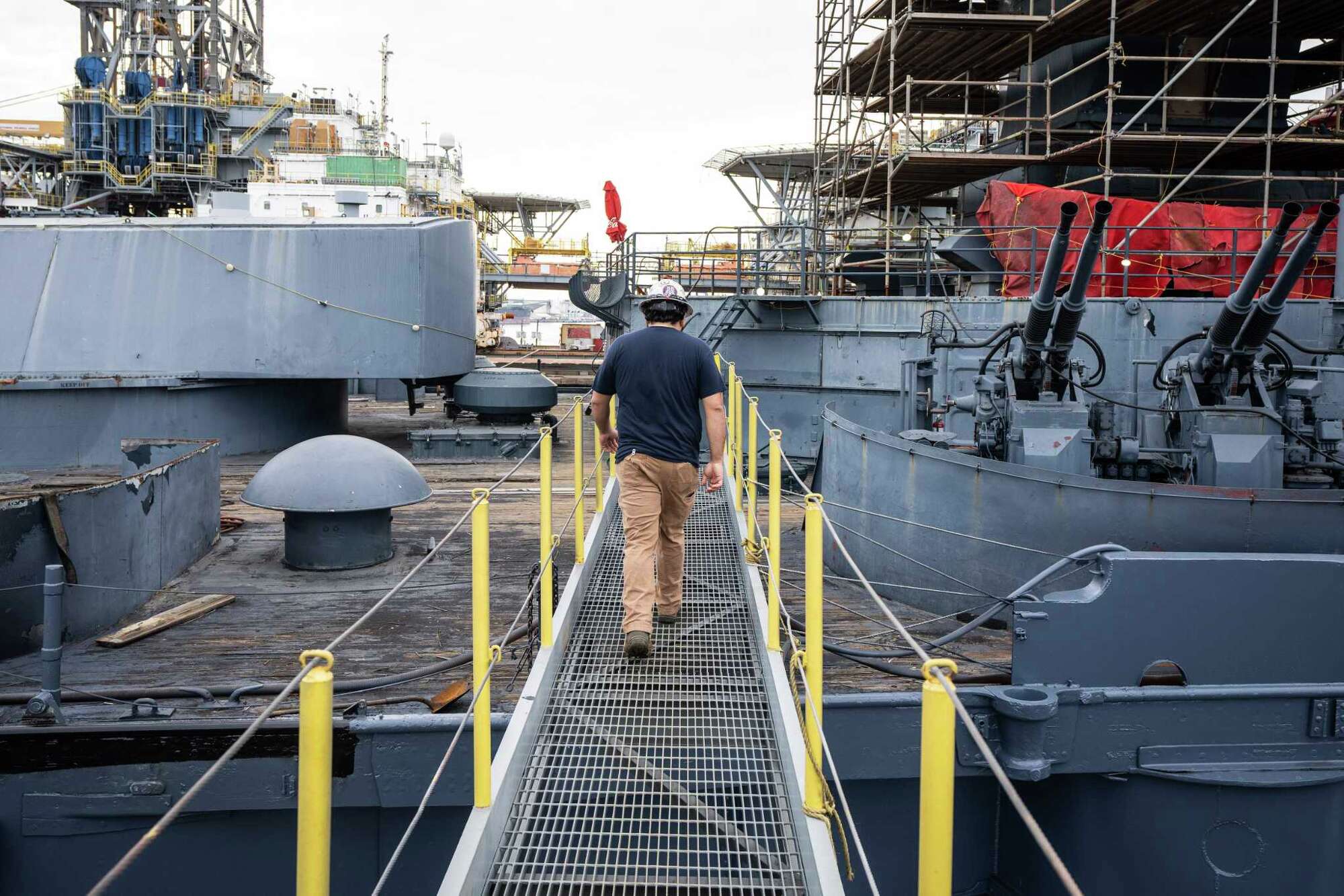 How Battleship Texas was restored to its former glory