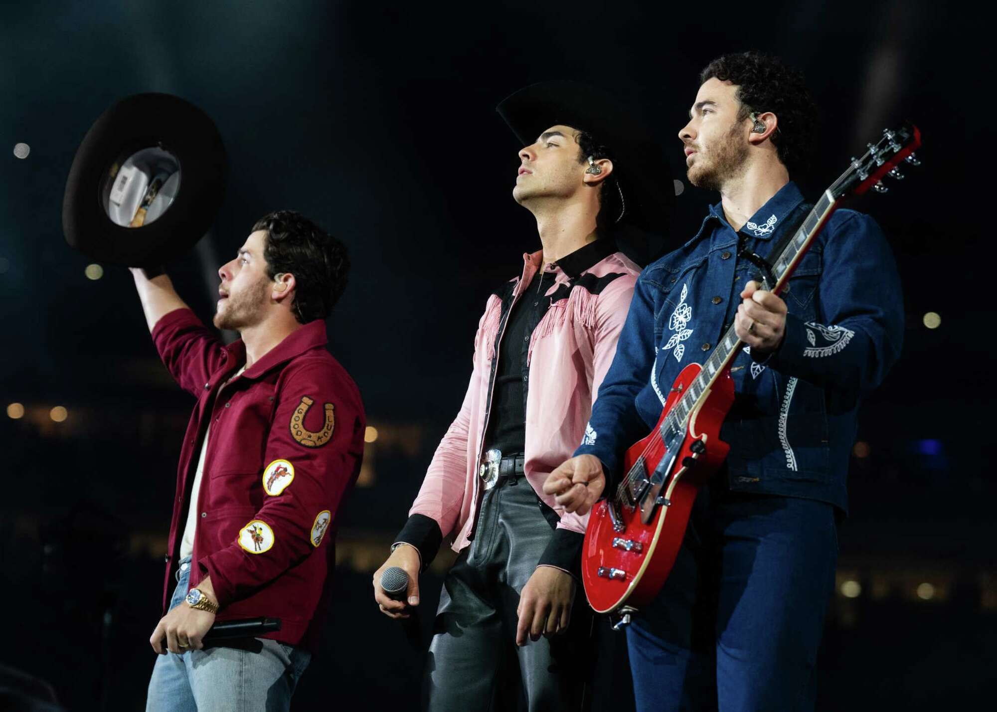 Photos from the Jonas Brothers Houston Rodeo concert