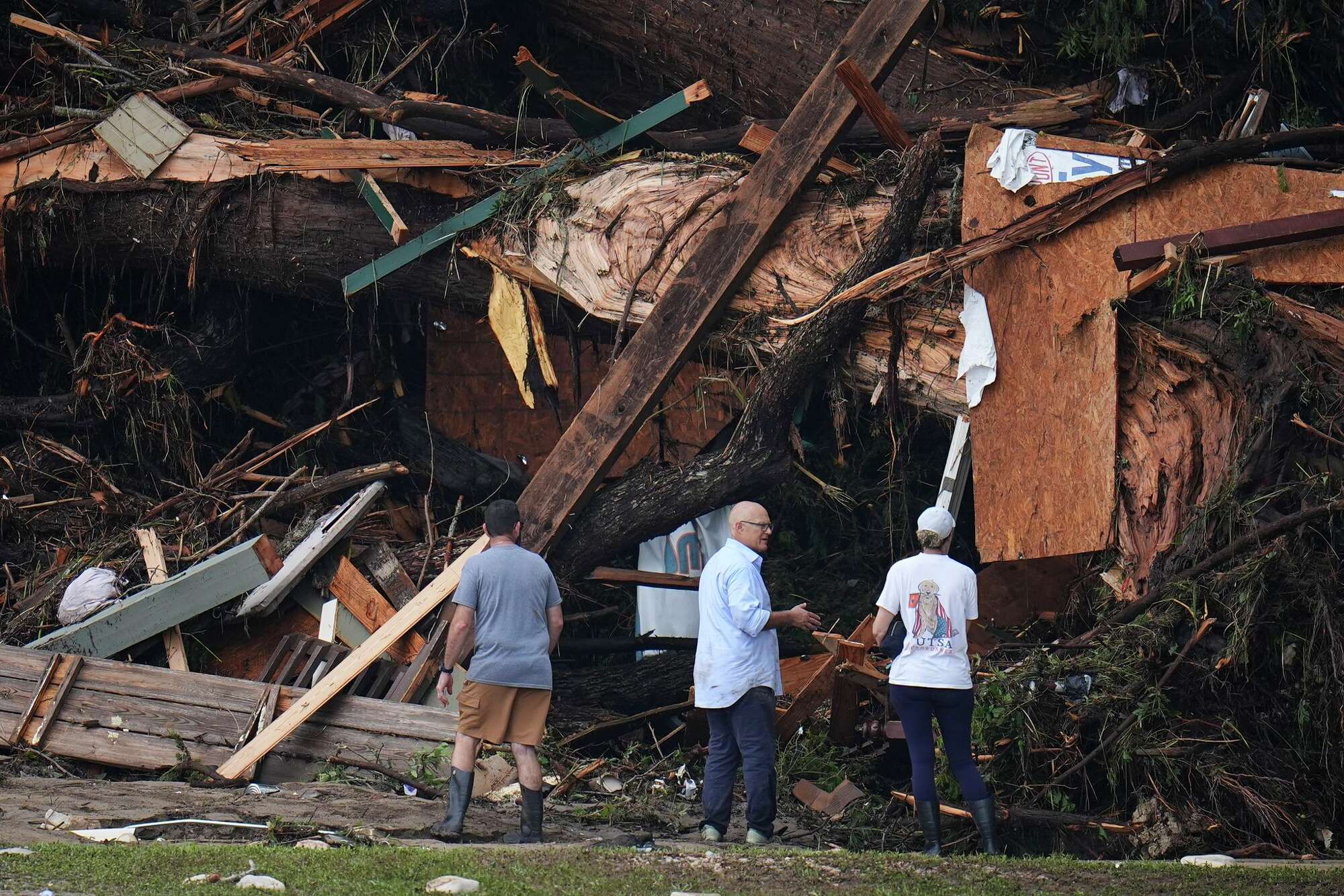 Texas flooding photos show devastation at Camp Mystic, Hill Country