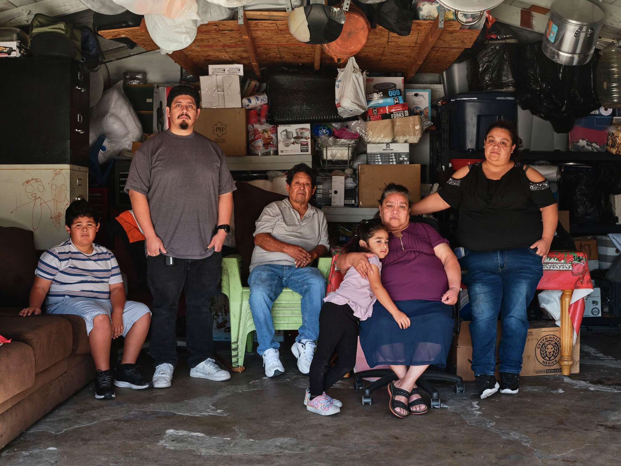 Ismael Ayala-Uribe loved his close-knit family, (from left) his nephew Anthony Ayala, 10, brother Jose Ayala, 31, father Eusebio Ayala, 68, niece Sophia Ayala, 4, mother, Lucia Ayala, 64, and sister Mayra Ayala, 37.