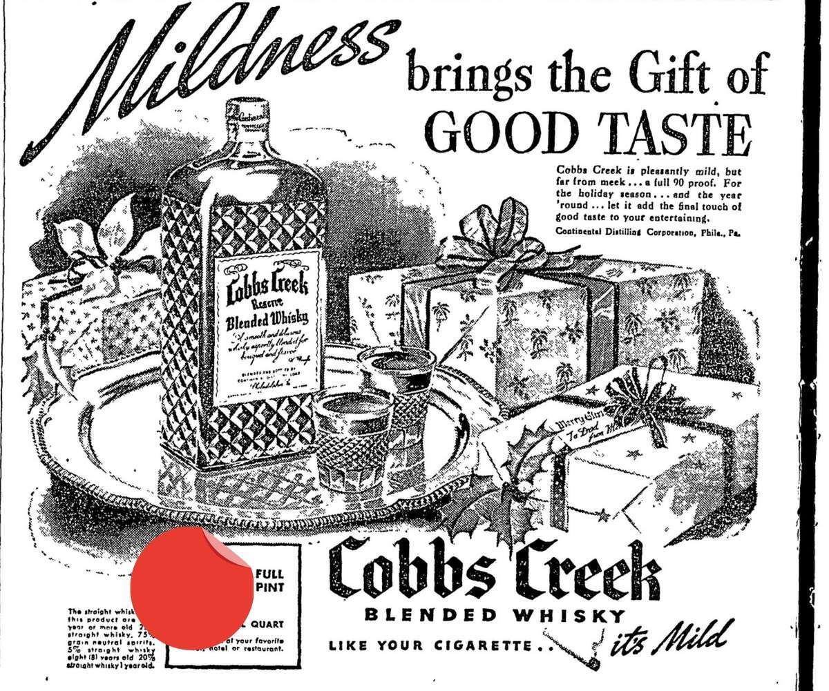 Guess the price of a pint of whiskey in 1936