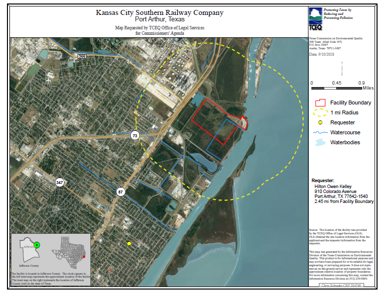 Kansas City Southern Texas Map