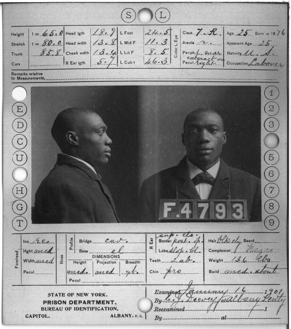 Haunting mugshots capture Albany prison's history