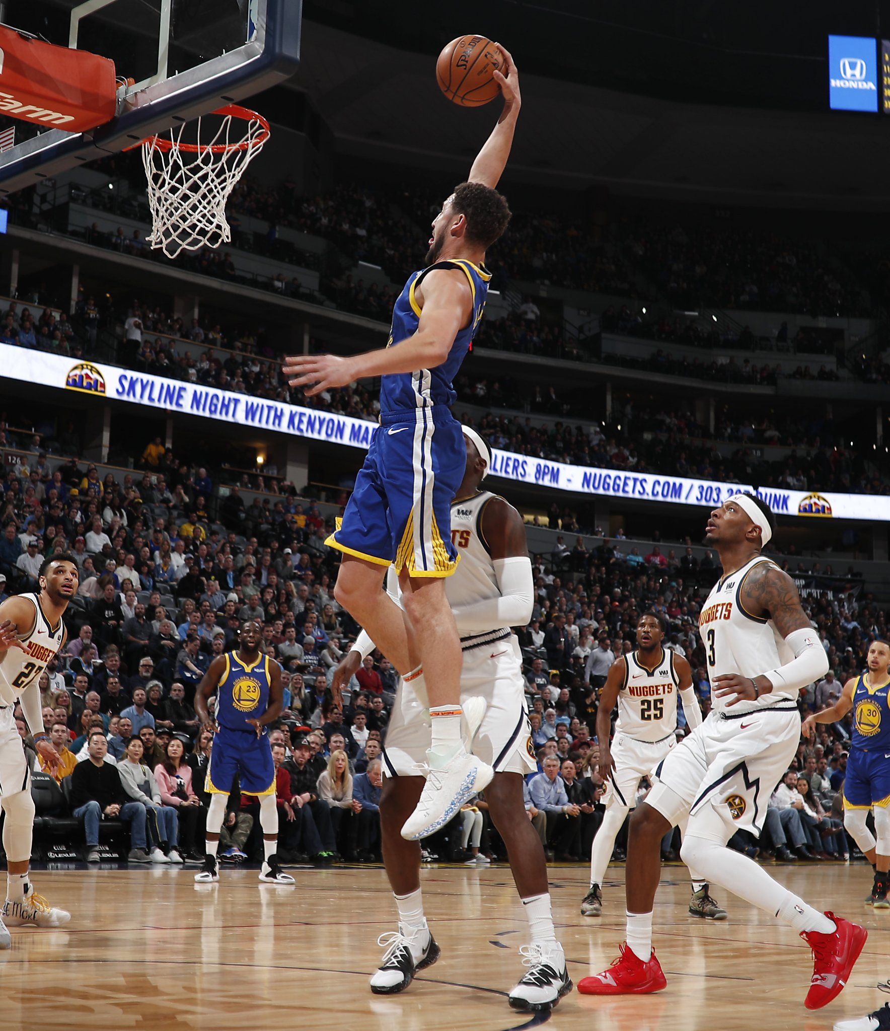 What Klay Thompson s dunking spree says about him and the Warriors