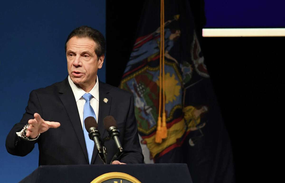 How much power does Gov. Andrew Cuomo need? That's the question raised by state lawmakers frustrated with the governor's recent penchant for holding up legislation creating task forces, panels, commissions and panels unless he can exert more control over their composition.  (Will Waldron/Times Union)