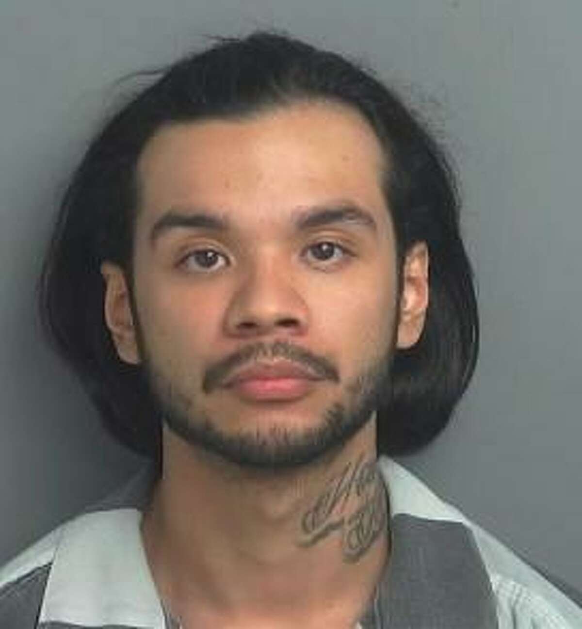 Richard Alex Tamez, 26, of Houston, was arrested Nov. 27 for allegedly soliciting a minor online.