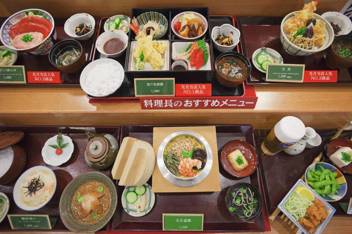 sampuru plastic Japanese food