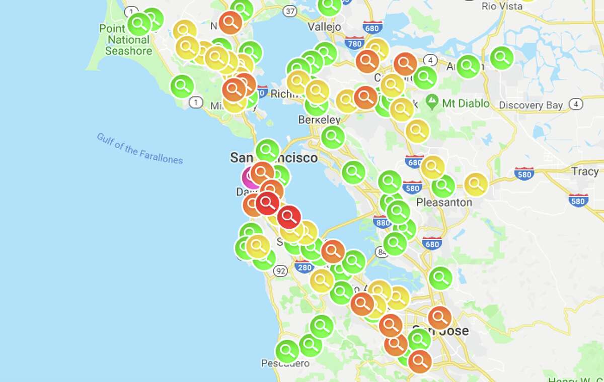 Over 46,000 PG&E customers in the Bay Area without power due to the storm