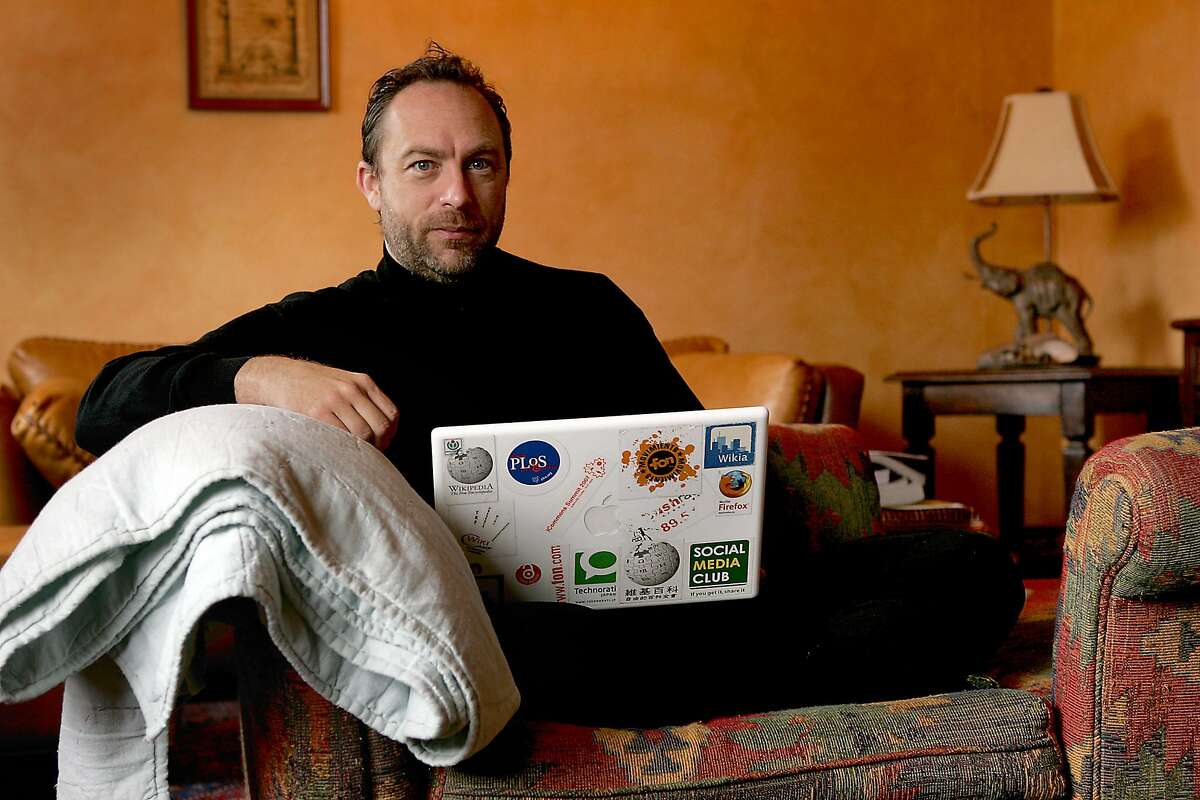 Jimmy Wales, founder of Wikipedia, in 2007. Wikipedia, created to be "the people's dictionary" turned 18 this week. It now contains more than 48 million articles in some 300 languages.