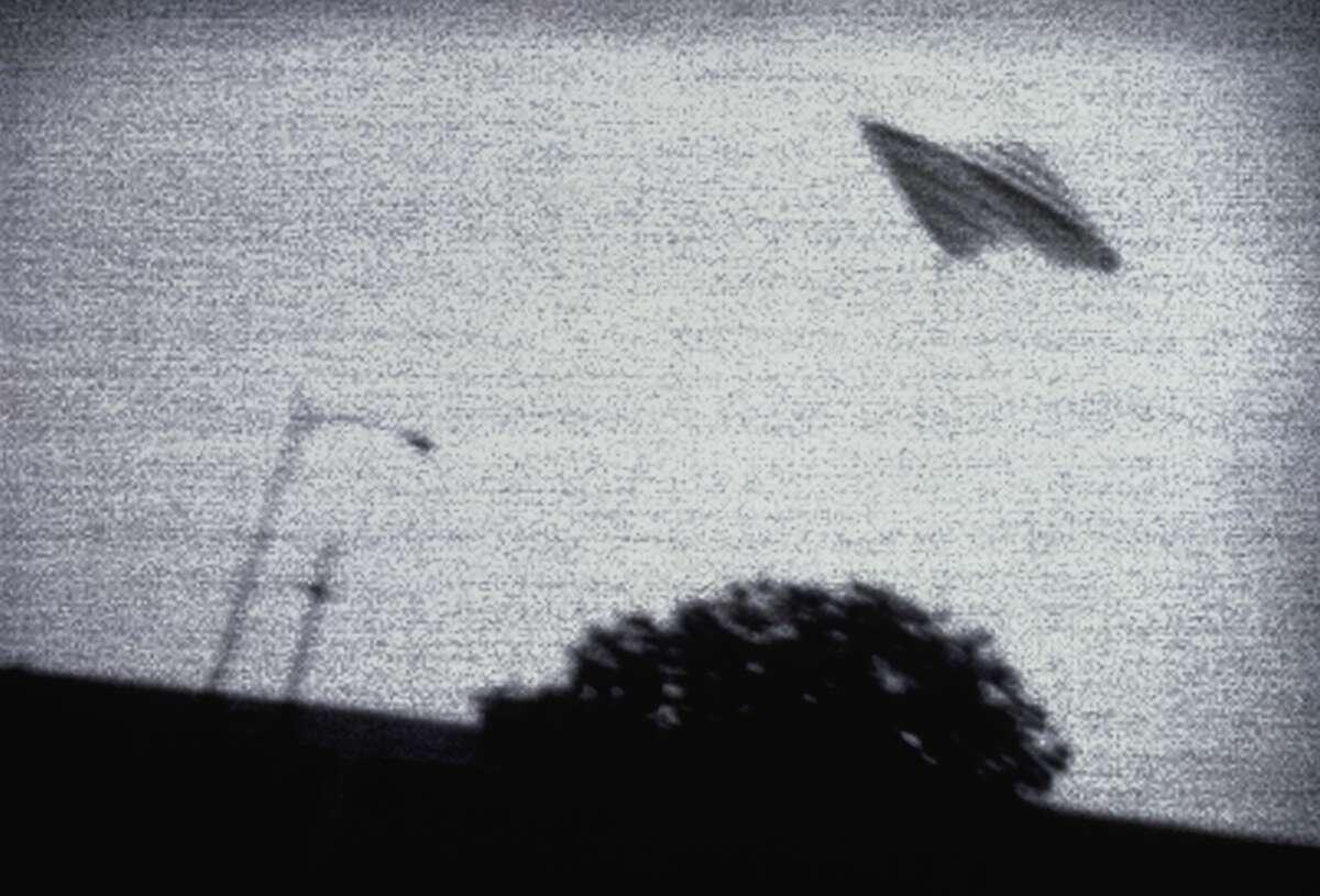 A stock image of UFO activity. On Dec. 2, someone in Stamford reported seeing a UFO while walking the dog at 1 a.m. On Nov. 27, in Manchester, a caller reported a “glowing blue ball of light moving horizontally across sky then suddenly dropping straight down quickly.” Haim Eshed, who used to be in charge of the Israel Defense Ministry's space agency, said in December that aliens are real, and that world leaders know it. "The Unidentified Flying Objects have asked not to publish that they are here, humanity is not ready yet," he told Israeli newspaper Yediot Aharonot. "There is an agreement between the U.S. government and the aliens. They signed a contract with us to do experiments here.”
